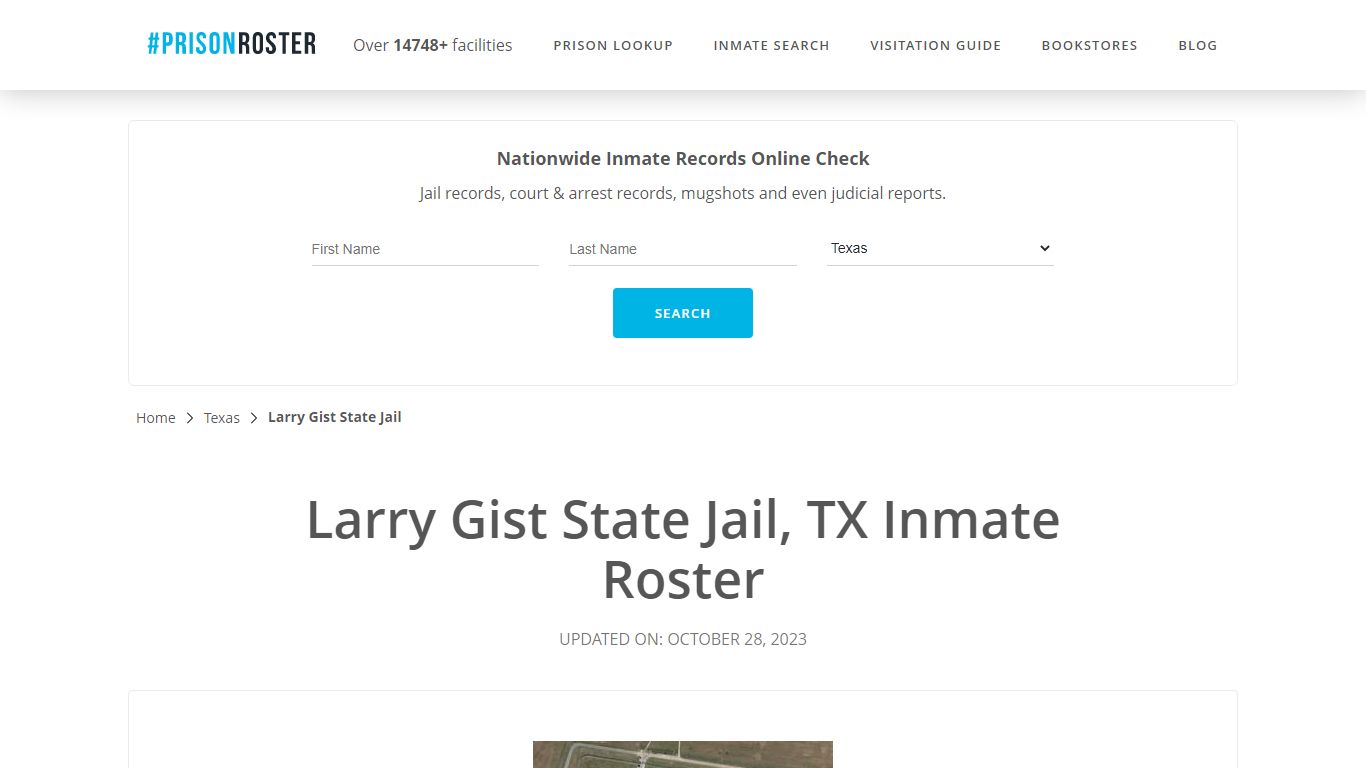 Larry Gist State Jail, TX Inmate Roster - Prisonroster